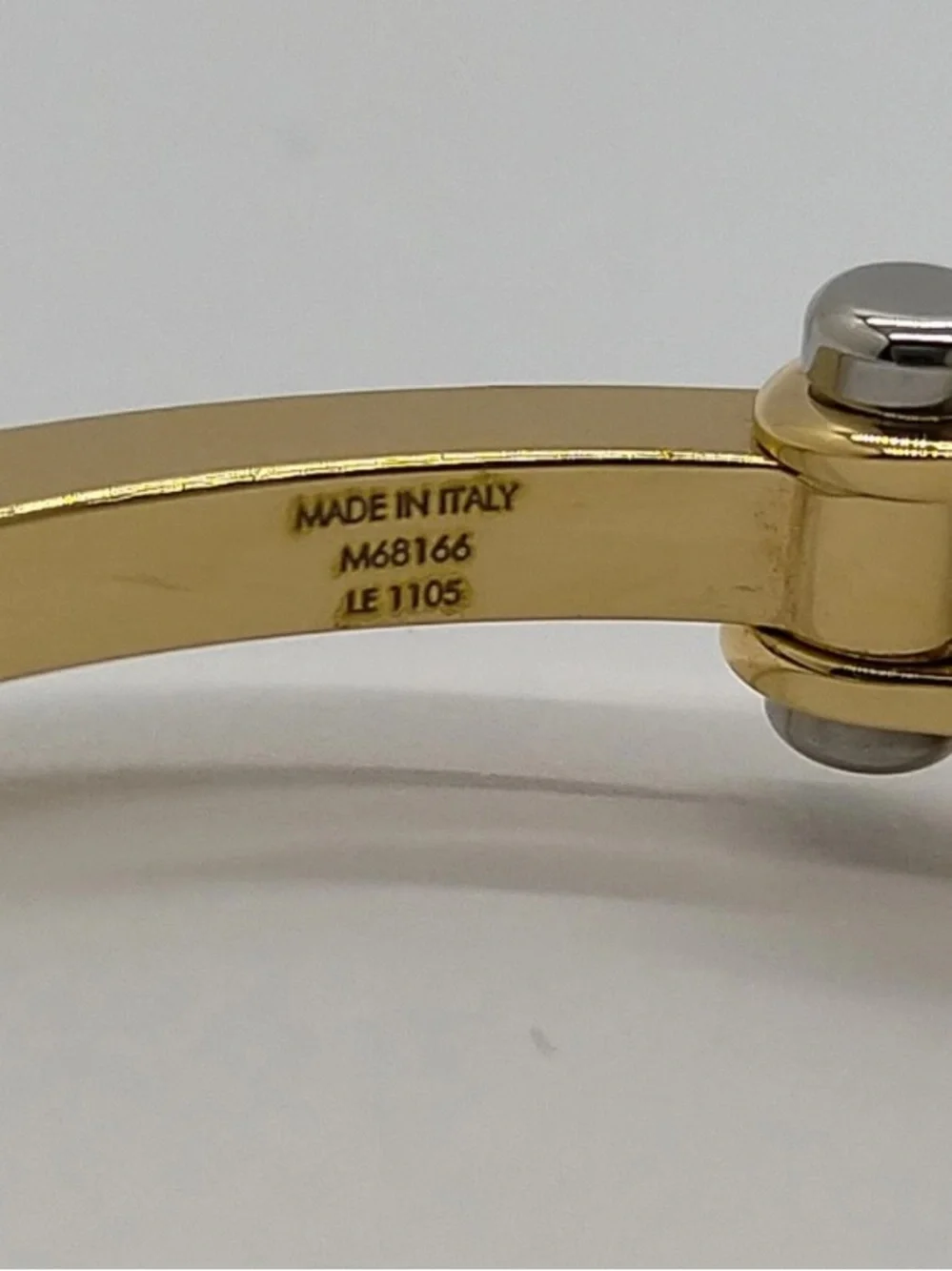 Louis Vuitton Gold Pearl-Accented Bracelet - Picture 4 of 8